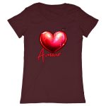 T-shirt Femme Coeur et Amour