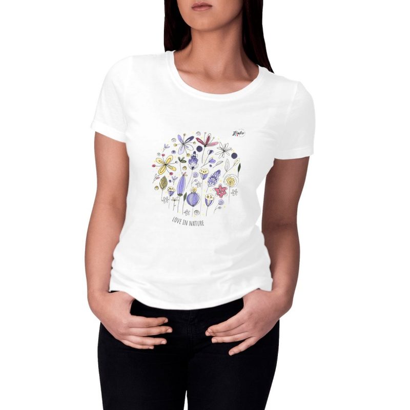 t shirt femme Love In Nature